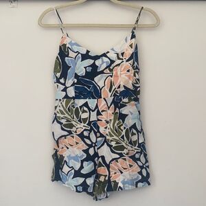 Lush Floral Romper